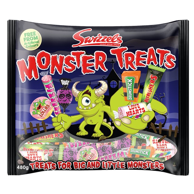 **SWIZZELS MONSTER TREATS 8 PACKS