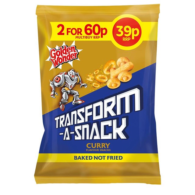 TRANSFORM A SNACK 2 FOR 60P CURRY