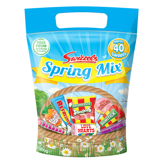 SWIZZELS SPRING MIX 500g appx 40 Sweets