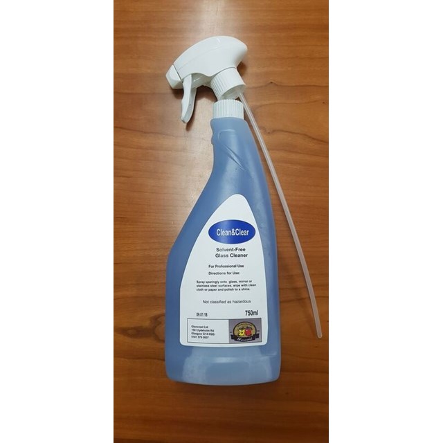 GLENCREST 750ml CLEAN & CLEAR GLASS CLEAN