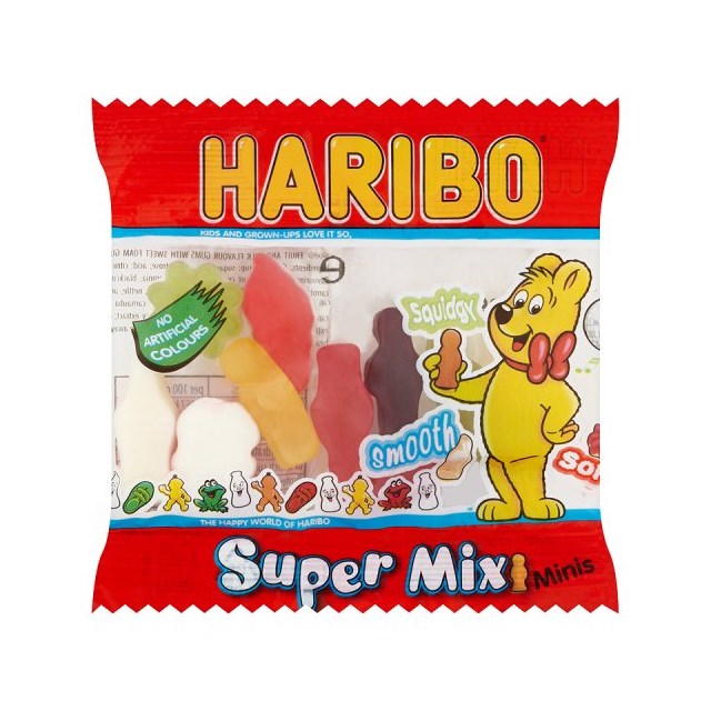 Haribo Supermix 16g (100 Pack)