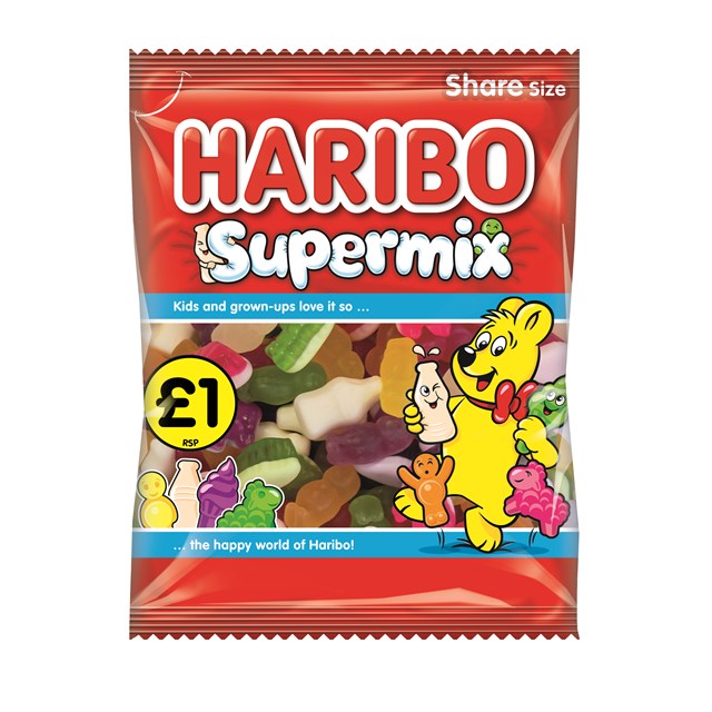 HARIBO £1 BAGS KIDDIES SUPERMIX