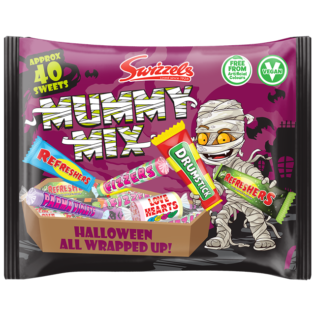 **SWIZZELS MUMMY MIX 10 PACKS APPX 40 SWEETS PER BAG