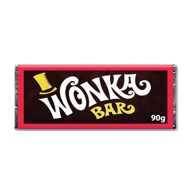 WONKA BAR SINGLE BAR 90g