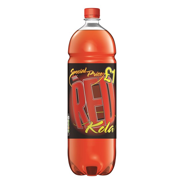 BARRS £1 RED KOLA
