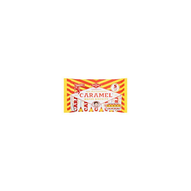 TUNNOCKS 5PACK CARAMEL WAFERS
