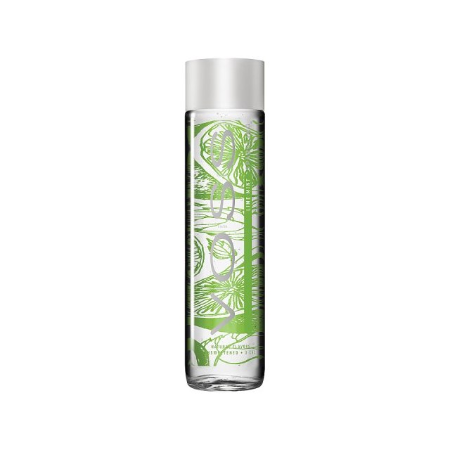 Voss Lime Mint Sparkling Water Glass Bottles 375ml (12 Pack)