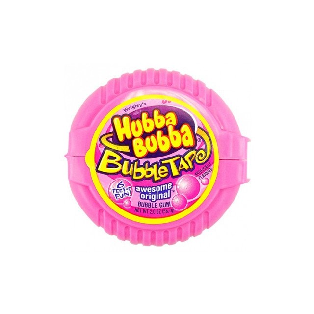 HUBBA BUBBA FANCY FRUIT MEGA LONG TAPE 56g (12 PACK)