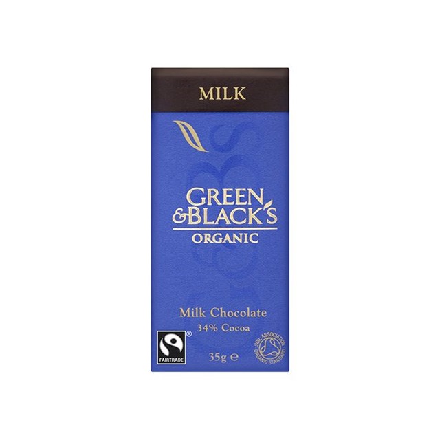 GREEN & BLACK MILK CHOCOLATE