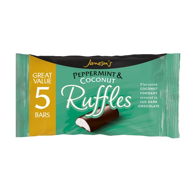 JAMESONS PEPPERMINT RUFFLES 5PACK