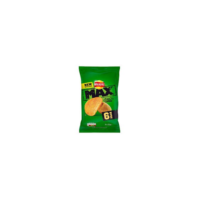 WALKERS MAX 6PACK SALT & VINEGAR