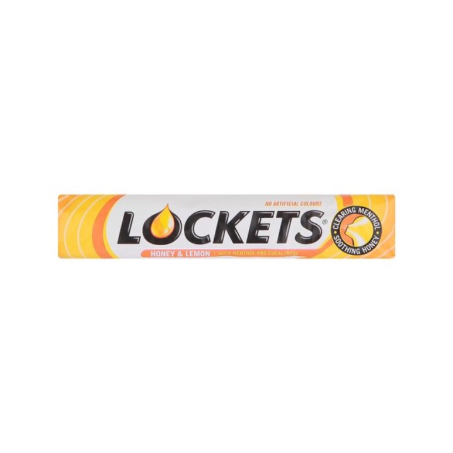 Lockets Honey & Lemon 41g (20 Pack)