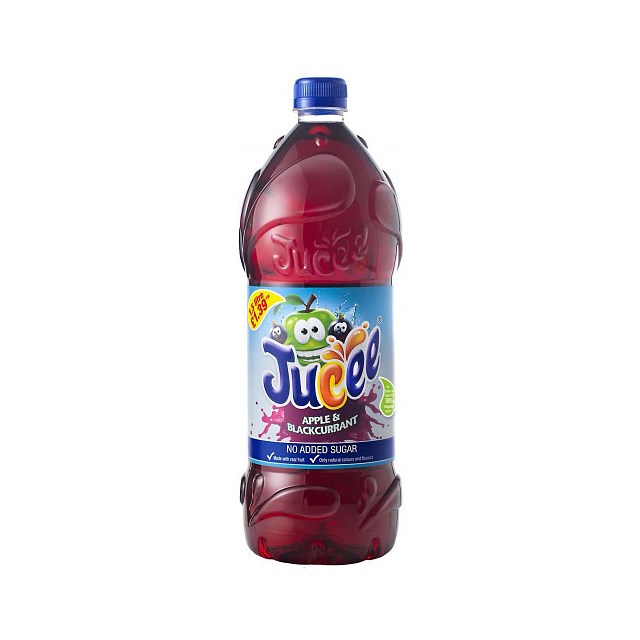 JUCEE APPLE & BLACKCURRANT 1.5 Litre £1.39 (8 PACK)