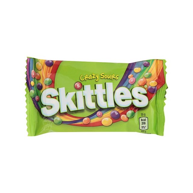 SKITTLES CRAZY SOURS 45g (36 PACK)