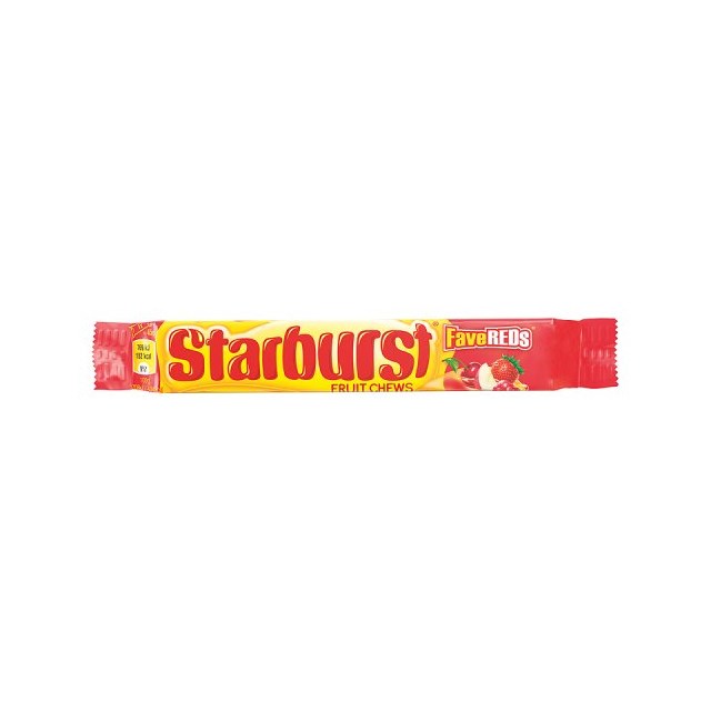 STARBURST FAVE REDS 45g 924 PACK)