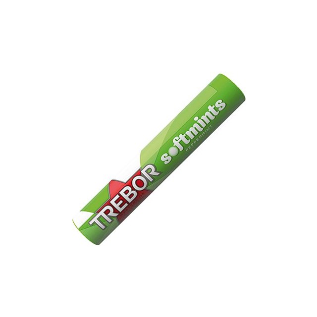 TREBOR SOFTMINTS PEPPERMINT 44g (40 PACK)