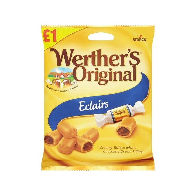 WERTHERS £1 ECLAIRS