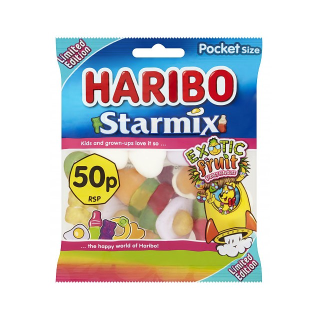 HARIBO 50P STARMIX EXOTIC