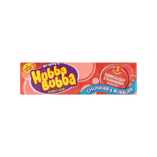 HUBBA BUBBA STRAWBERRY 35g (20 PACK)