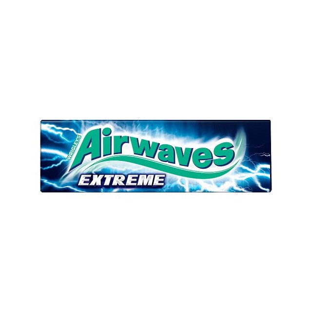WRIGLEYS AIRWAVES EXTREME CHEWING GUM 30 PACKS