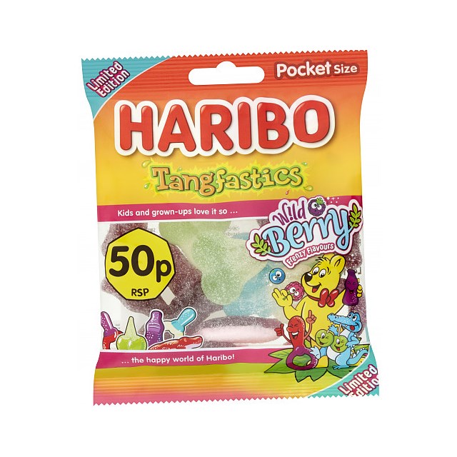 HARIBO 50P TANGFASTIC WILD BERRY