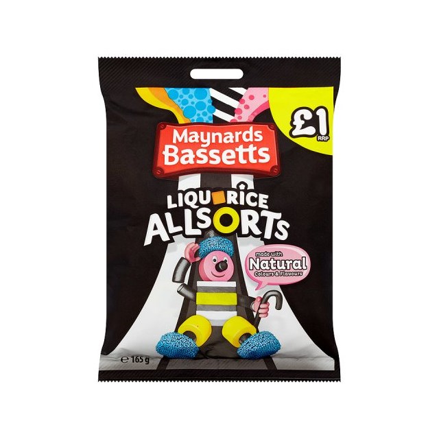 BASSETTS £1 LIQUORICE ALLSORTS