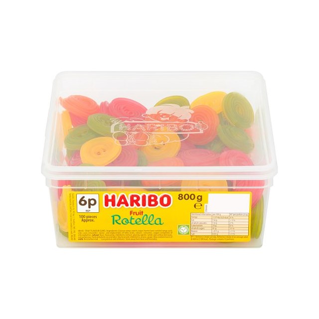 HARIBO TUBS 5P ROTELLA