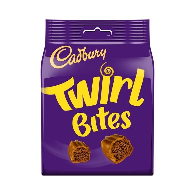 CADBURYS TWIRL BITES 109g (10 PACK)