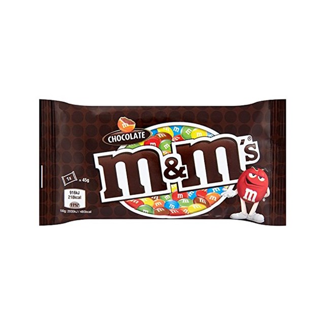 M&M's Chocolate 45g (24 Pack)