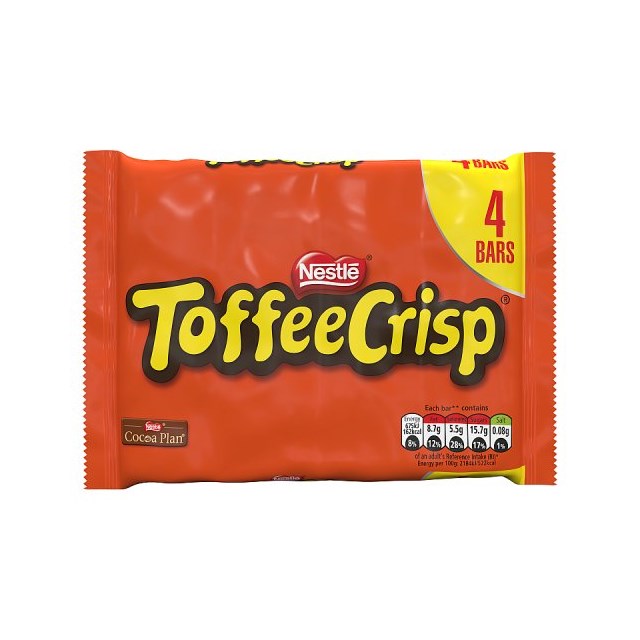 TOFFEE CRISP 4PACK