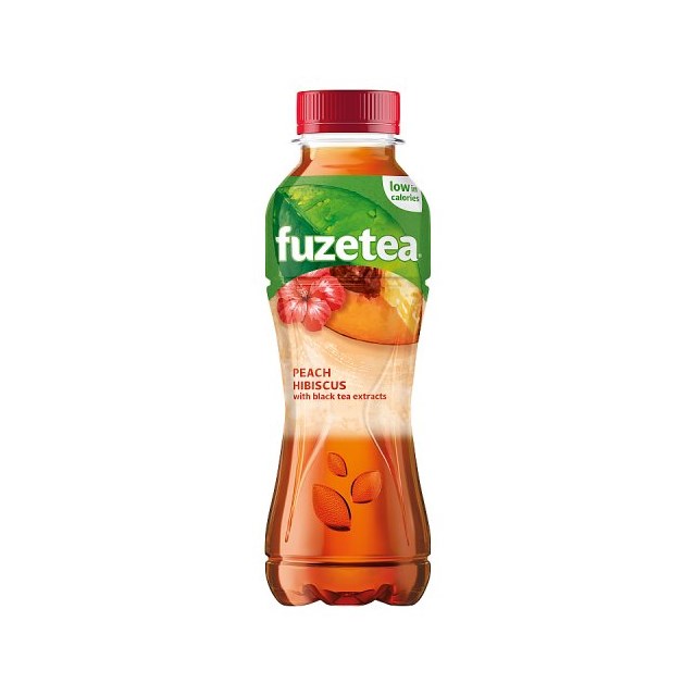 FUZE TEA BLACK PEACH & HIBICUS