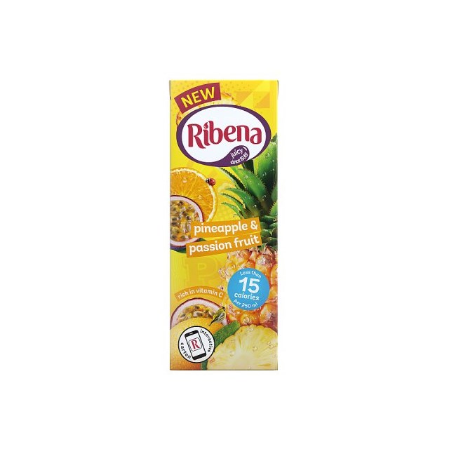 RIBENA PINEAPPLE & PASSION CARTON