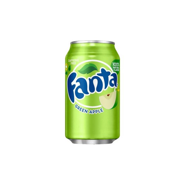 USA FANTA GREEN APPLE 355ml (12 PACK)