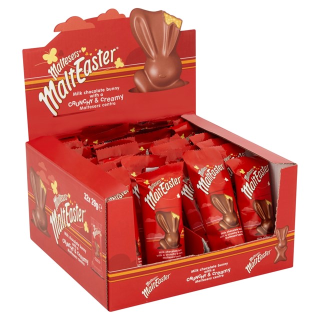 MALTESERS BUNNY CHOCOLATE EASTER TREAT 29G (32 PACK)