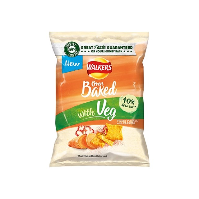 WALKERS BAKED WITH VEG SWEET POTATO PAPRIKA