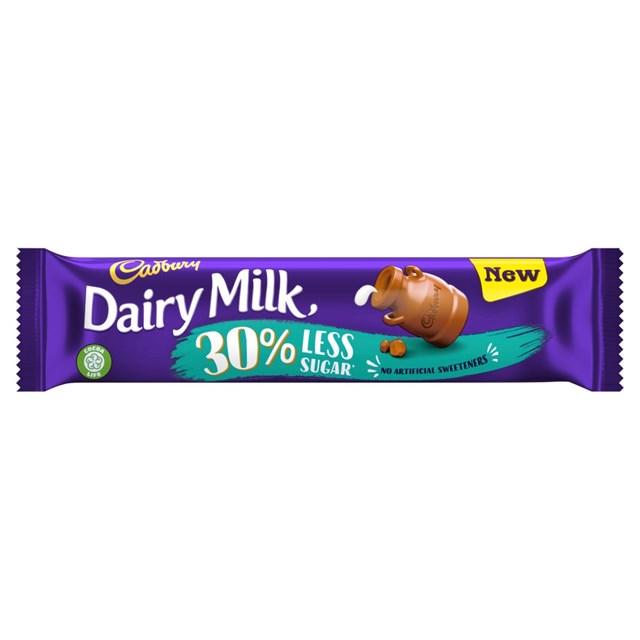 DAIRY MILK 30% LESS SUGAR
