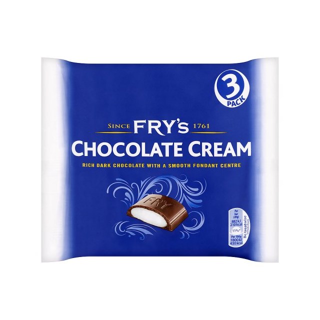 FRYS CHOCOLATE CREAM (18 x 3 PACK)