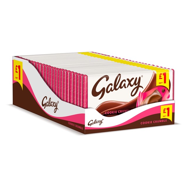 GALAXY £1 COOKIE CRUMBLE