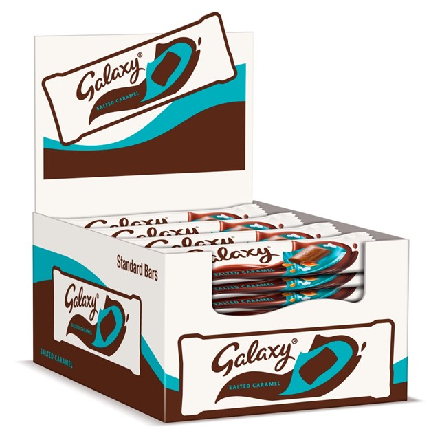 GALAXY SALTED CARAMEL 48g (24 PACK)