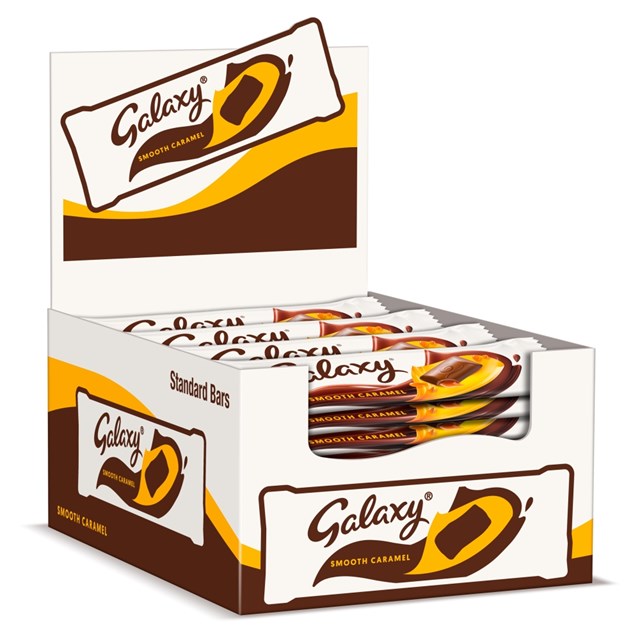 GALAXY CARAMEL 48g (24 PACK)