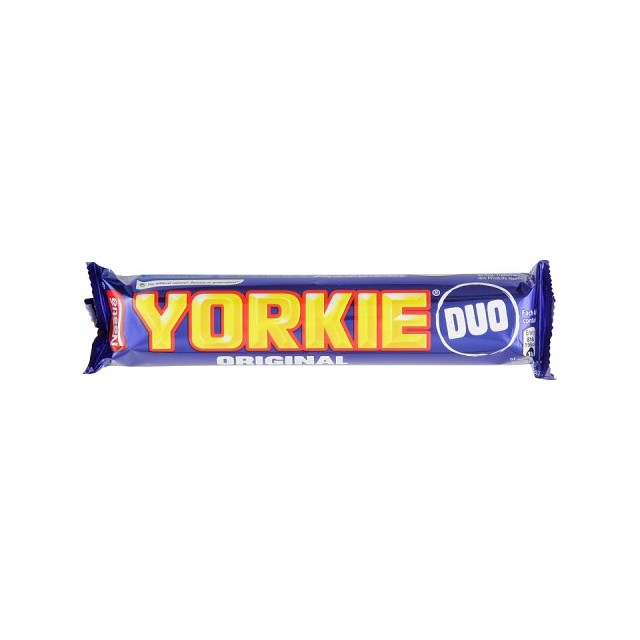 YORKIE MILK CHOCOLATE DUO 72g (24 PACK)