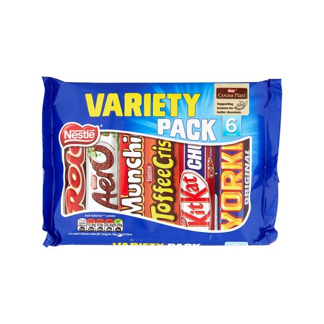 NESTLE VARIETY PACK (12 x 6 PACK)