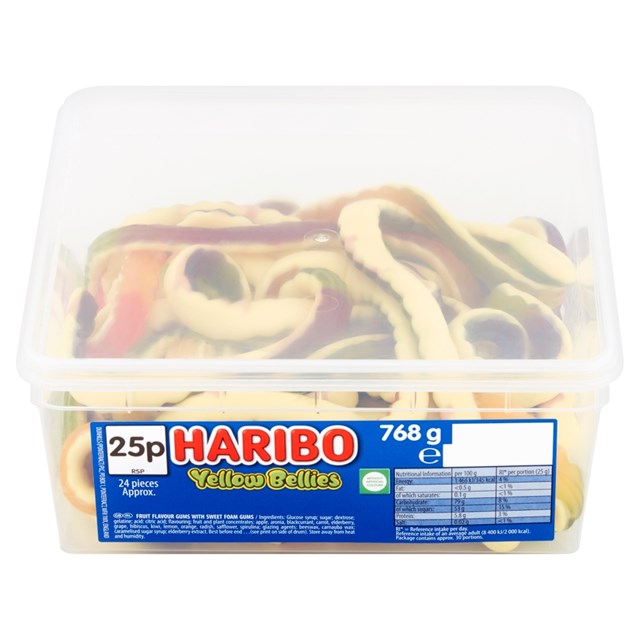 HARIBO 20P YELLOW BELLIES