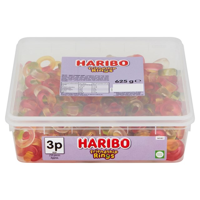 HARIBO TUBS 3p FRIENDSHIP RINGS