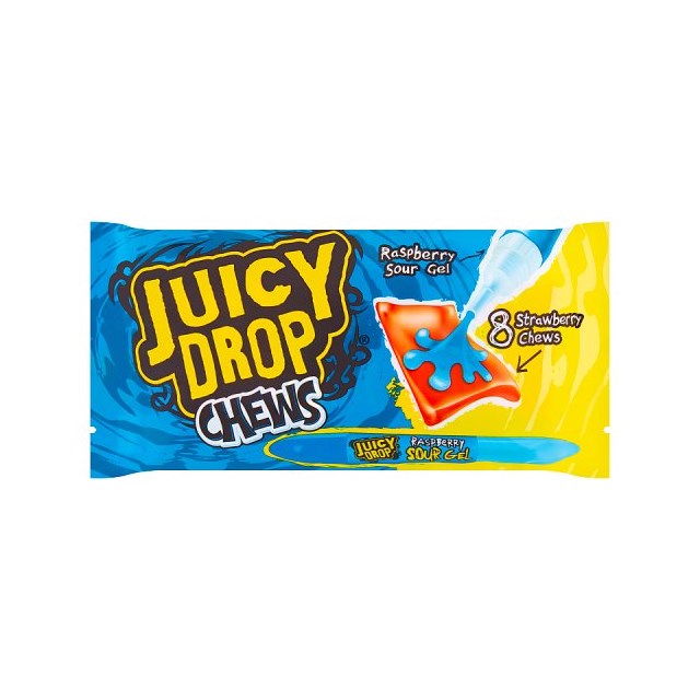 Bazooka Juicy Drop Chews 67g (16 Pack)