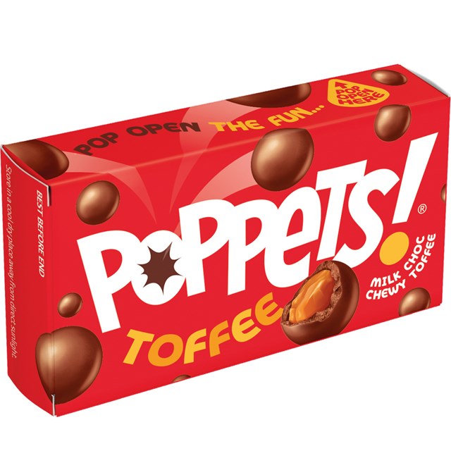 Paynes Poppets Toffee 45g (36 Pack)