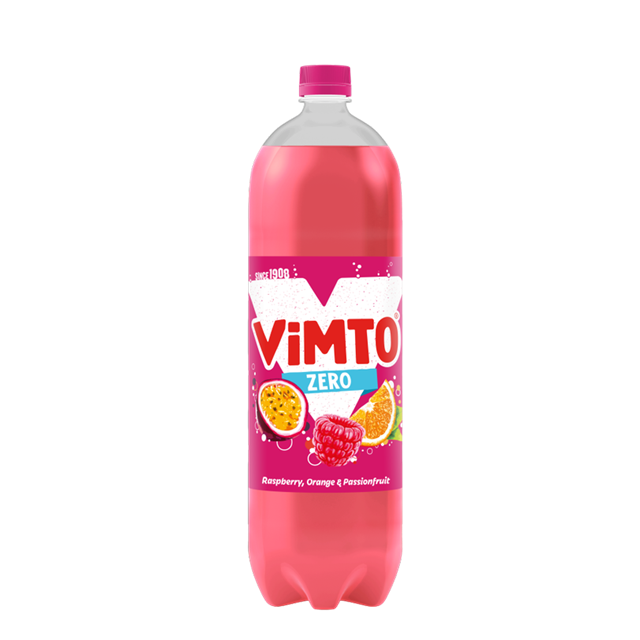 VIMTO RASPBERRY ORANGE & PASSION FRUIT 2 Litre (8 PACK)