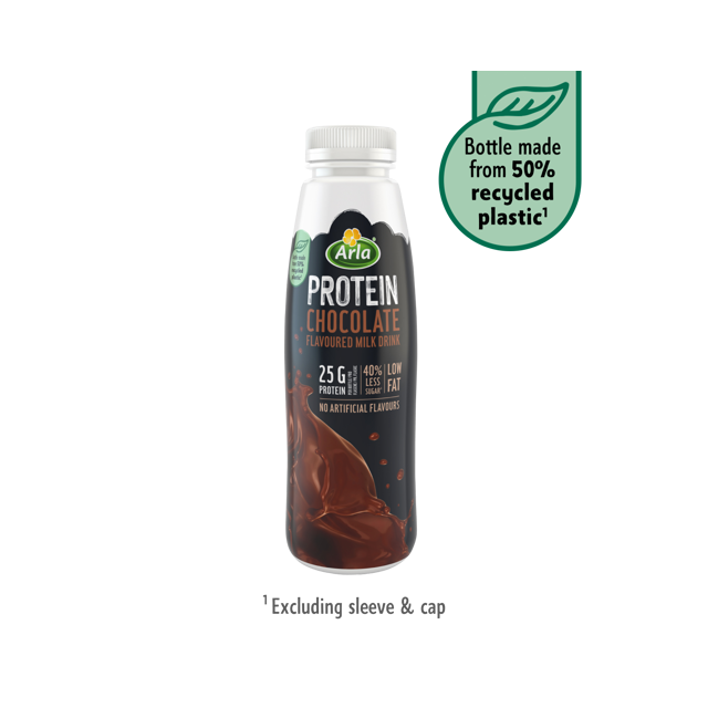 Arla Protein Chocolate Milk Shake 500ml 25g Protein 8 Pack