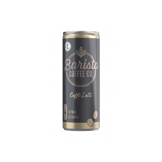 Barista Coffee Latte 250ml 12 Pack £1