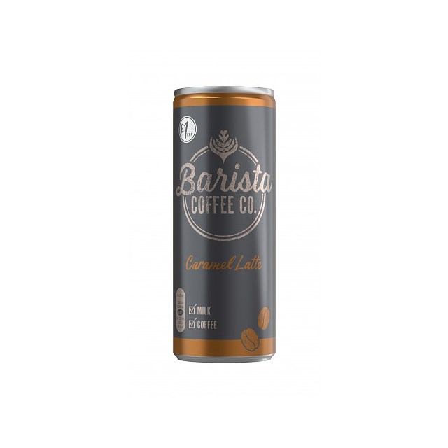 Barista Coffee Caramel Latte 250ml 12 Pack £1